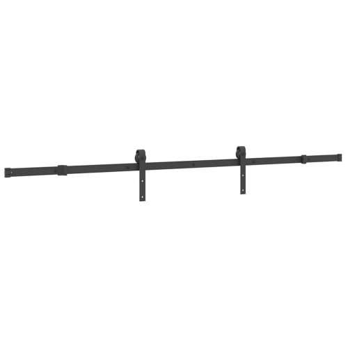 Klizna vrata s priborom za montažu 70 x 210 cm masivna borovina - 70 x 210 cm (213.5 cm) 1 Cijena