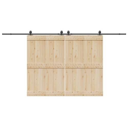 Gornja vodilica za klizna vrata 427 cm čelični crni - 213 cm 1 Cijena