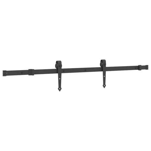 Klizna vrata s priborom za montažu 70 x 210 cm masivna borovina - 70 x 210 cm (152.5 cm) 1 Trokutasti Cijena