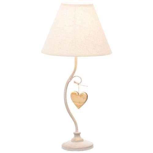 Stolna svjetiljka Alexandra House Living Bijela Metal 40 W 23 x 48 x 23 cm Cijena