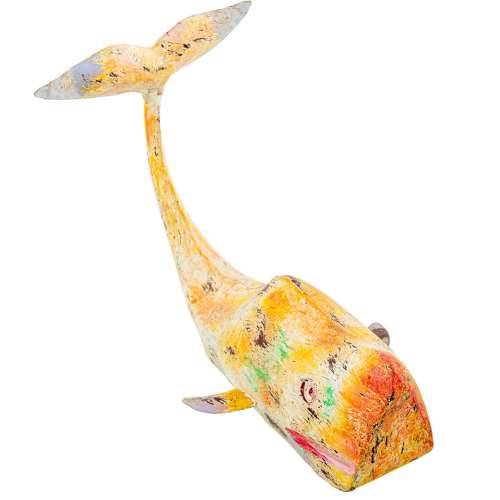 Ukrasna figura Alexandra House Living Rumena Željezo Kit 47 x 26 x 29 cm Cijena
