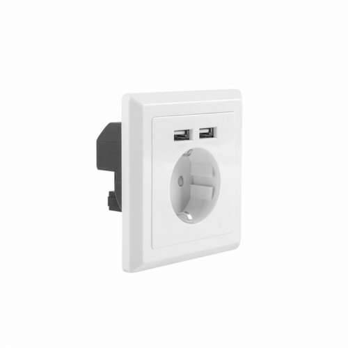 Utičnica za Napajanje Lanberg AC-WS01-USB2-F Cijena