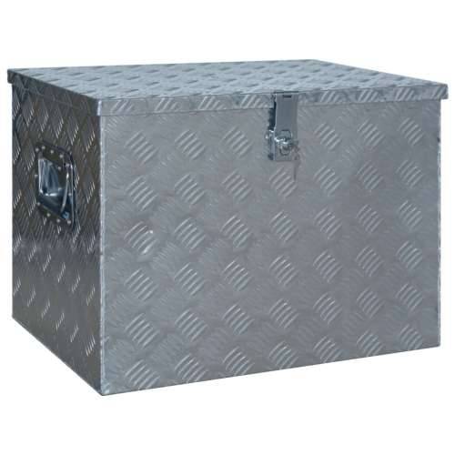Aluminijska kutija 610 x 430 x 455 mm srebrna Cijena