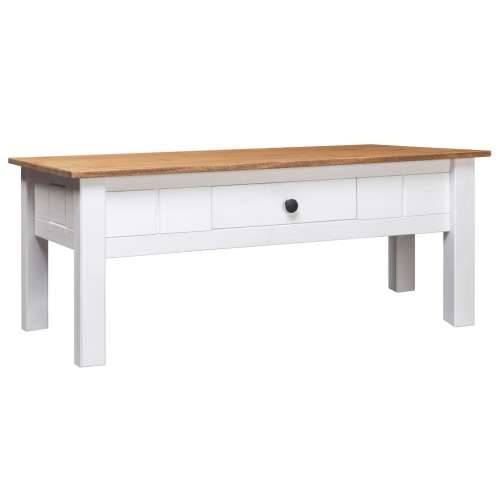 Stolić za kavu od borovine bijeli 100x60x45 cm asortiman Panama - Bijela 1 Cijena