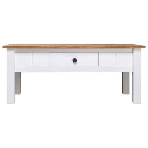 Stolić za kavu od borovine bijeli 100x60x45 cm asortiman Panama - Bijela 1 Cijena