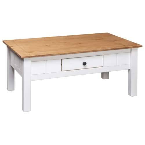 Stolić za kavu od borovine bijeli 100x60x45 cm asortiman Panama - Bijela 1 Cijena