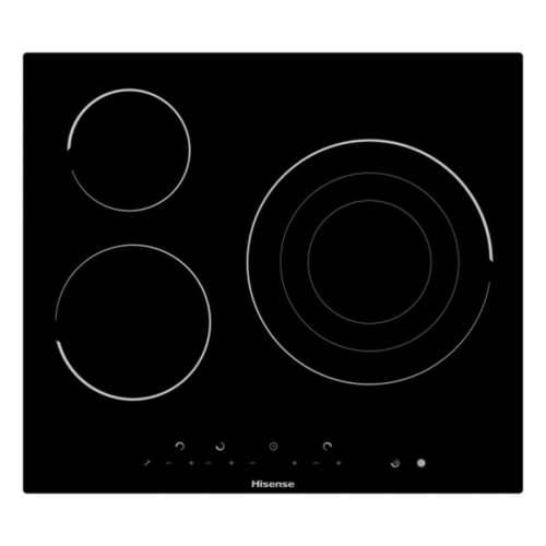 Staklokeramička Ploča Hisense 1 60 cm Crna 60 cm 5700 W Cijena
