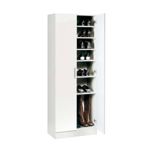 Ormar za cipele Alexandra House Living Bijela 59 x 171 x 35 cm 2 vrata 7 Police Cijena