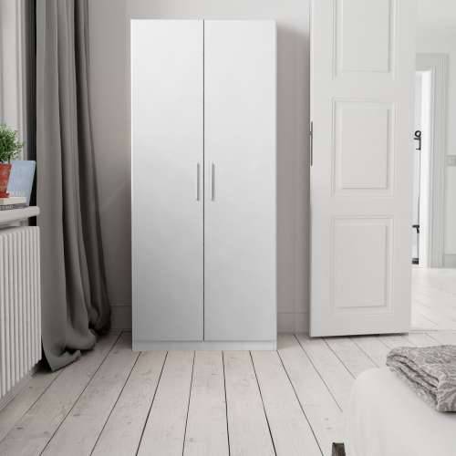 Ormar za cipele Alexandra House Living Bijela 59 x 171 x 35 cm 2 vrata 7 Police Cijena