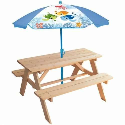 Stol za piknik Fun House Smeđa Saulessargs (125 x ø 100 cm) Cijena