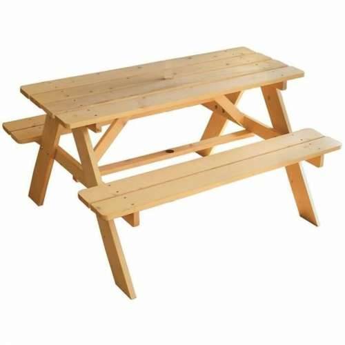 Stol za piknik Fun House 95 x 75 x 53 cm Drvo Cijena