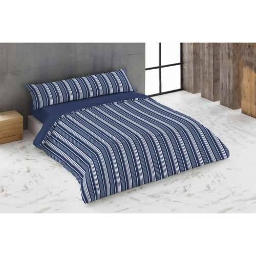 Set pokrivača za poplun Hosteline KING Plava Krevet od 180 260 x 240 cm 4 Dijelovi Cijena