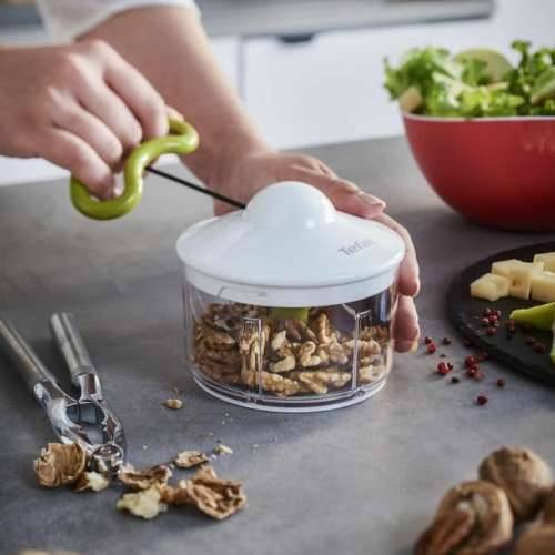 Mini ručna sjeckalica s konopcem Tefal Bijela Nehrđajući Čelik Plastika 30 W 500 ml Cijena