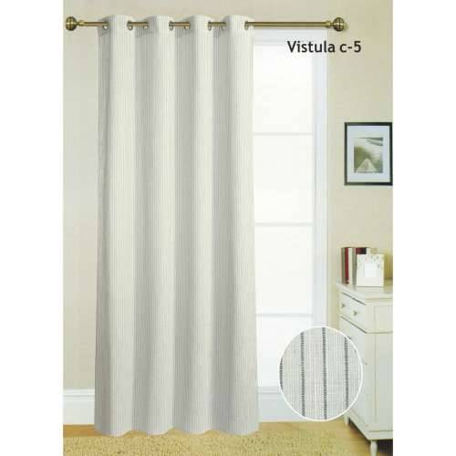 zavjesa Hosteline VISTULA Siva 140 x 260 cm Cijena