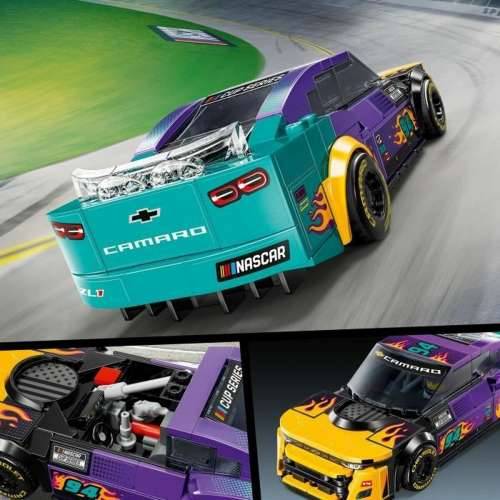 Igra Gradnje Lego NASCAR Next Gen Chevrolet Camaro ZL1 328 Dijelovi Cijena