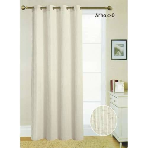 zavjesa Hosteline ARNO Toplo bijela 140 x 260 cm Cijena
