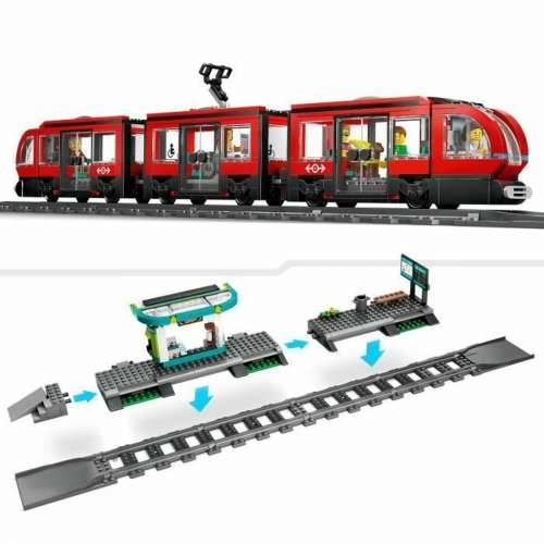 Igra Gradnje Lego 60423 Downtown Tram and Station Pisana Cijena