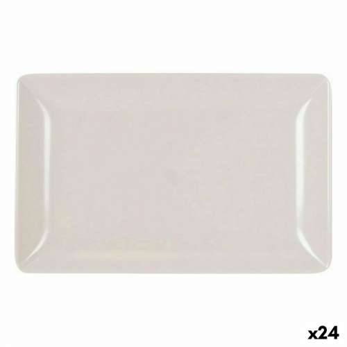 Pladanj za aperitive La Mediterránea Melamin Bijela Sjaj 20 x 13 x 2 cm (24 kom.) Cijena