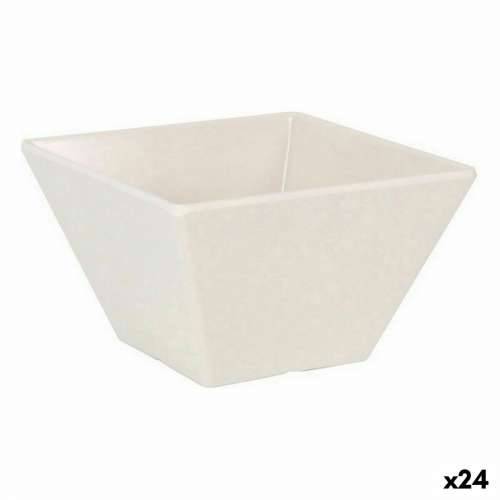 Zdjelica za Grickalice La Mediterránea Melamin Bijela Sjaj 10 x 10 x 6 cm (24 kom.) Cijena