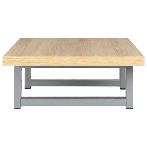 Dvodijelni set kupaonskog namještaja keramički boja hrasta Smeđa polica od 60 cm i ovalni umivaonik od 40 cm 1 Cijena