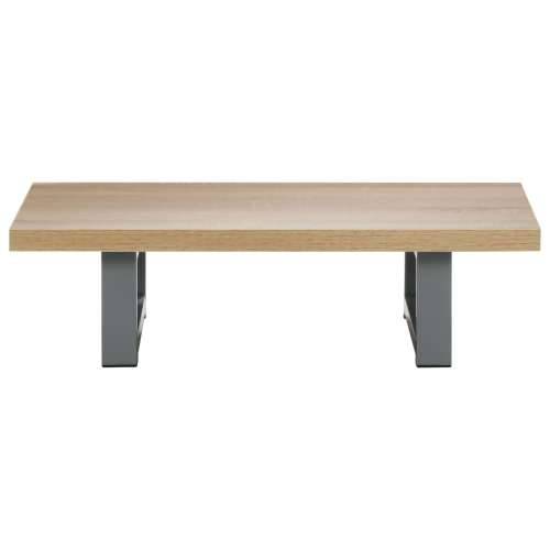 Dvodijelni set kupaonskog namještaja keramički boja hrasta - Smeđa polica od 60 cm i okrugli umivaonik od 32,5 cm 1 Cijena