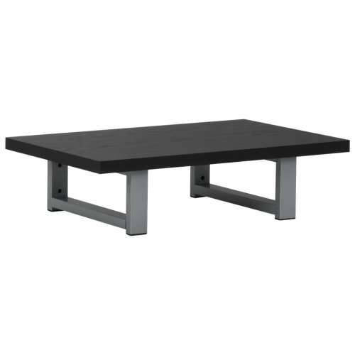 Dvodijelni set kupaonskog namještaja keramički crni - Crna polica od 60 cm i ovalni umivaonik od 40 cm 1 Cijena