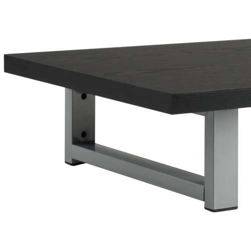 Dvodijelni set kupaonskog namještaja keramički crni - Crna polica od 60 cm i okrugli umivaonik od 32,5 cm 1 Cijena
