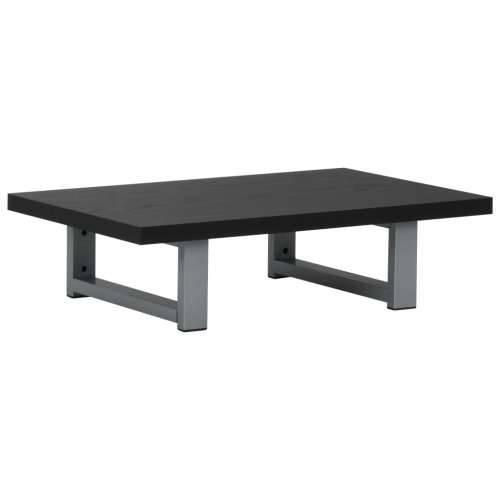 Dvodijelni set kupaonskog namještaja keramički crni - Crna polica od 60 cm i okrugli umivaonik od 40 cm 1 Cijena