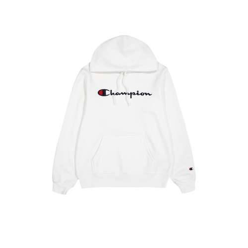 Muška Majica s Kapuljačom Champion HOODED SWEATSHIRT 220253 WHT Bijela Cijena