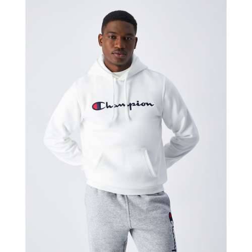 Muška Majica s Kapuljačom Champion HOODED SWEATSHIRT 220253 WHT Bijela Cijena