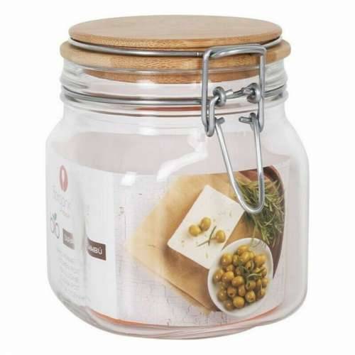 Čamac Borgonovo 750 ml hermetično Bambus 10 x 10 x 13 cm (6 kom.) Cijena