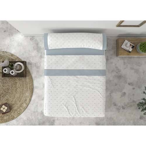 Set posteljine Tejidos Reina TOPOS Plava Krevet od 150/160 Cijena