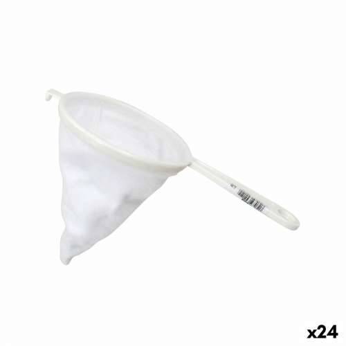 Cjediljka   Bijela Plastika Franela Ø 12 cm (24 kom.) Cijena
