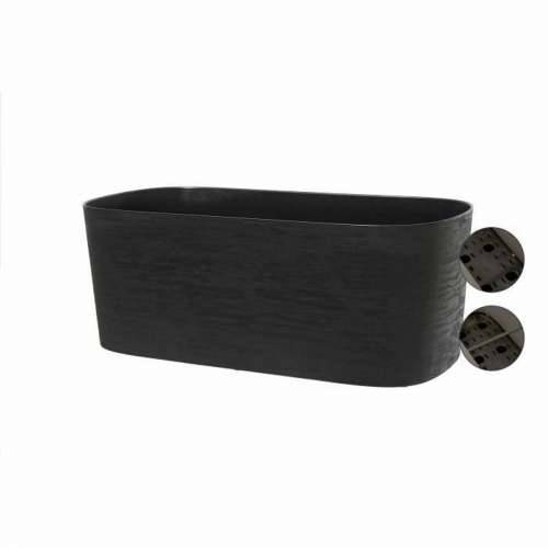 Žardinjera sa samozalijevanjem Garden ID Crna 17 x 50 x 17 cm Cijena
