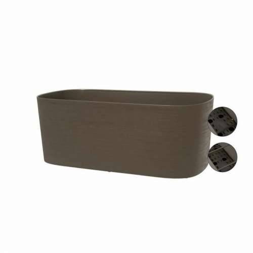 Žardinjera sa samozalijevanjem Garden ID Taupe Boja 80 x 38 cm Cijena