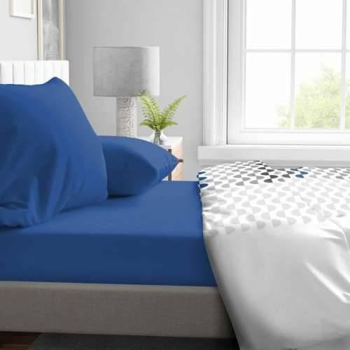 Podesiva plahta HOME LINGE PASSION HP71767 Plava 140 x 190 + 30 cm Cijena