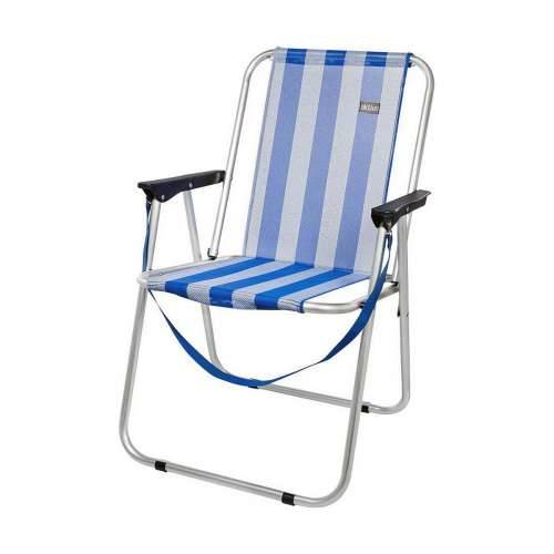 Stolica za za plažu Aktive Bijela Mornarsko plava 44 x 45 x 76 cm Mornar Cijena
