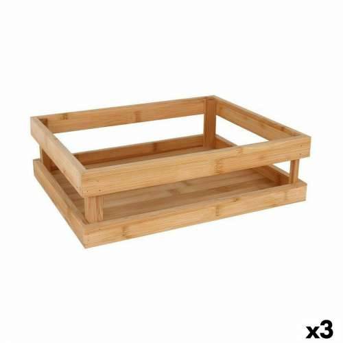 Pladanj za aperitive Bambus 32,5 x 26,5 x 10 cm  (3 kom.) Cijena