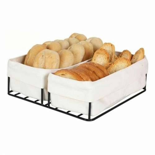 Košara za Kruh Viejo Valle 2 košare 100 % pamuk 24 x 23 x 7 cm (2 kom.) Cijena