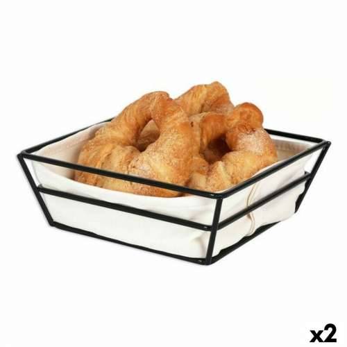 Košara za Kruh Viejo Valle košara 100 % pamuk 20 x 20 x 7 cm (2 kom.) Cijena