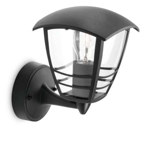 Rasvjetna tijela za zid Philips My Garden Creek Crna Aluminij A 60 W E27 Cijena