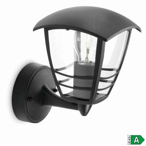 Rasvjetna tijela za zid Philips My Garden Creek Crna Aluminij A 60 W E27 Cijena
