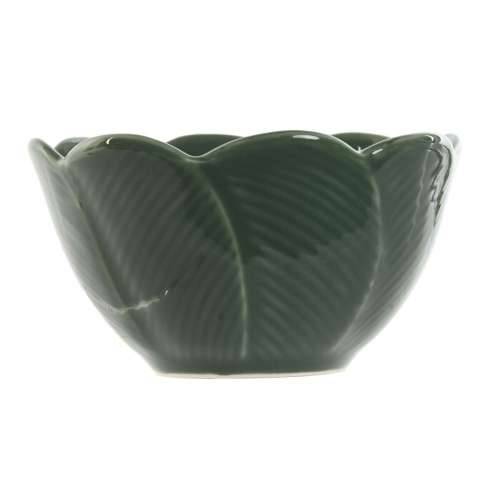 Set za Predjelo Home ESPRIT Zelena Tamnozelena Bambus Porculan Tropsko 4 Dijelovi 32 x 10 x 7 cm (2 kom.) Cijena
