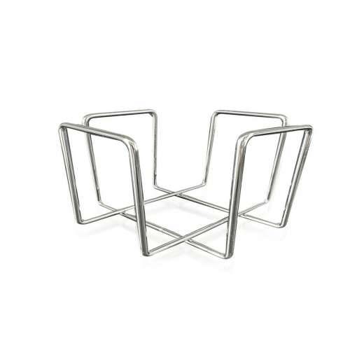 Stalak za salvete Quttin 17,5 x 17,5 x 9,5 cm (12 kom.) kromirano Cijena