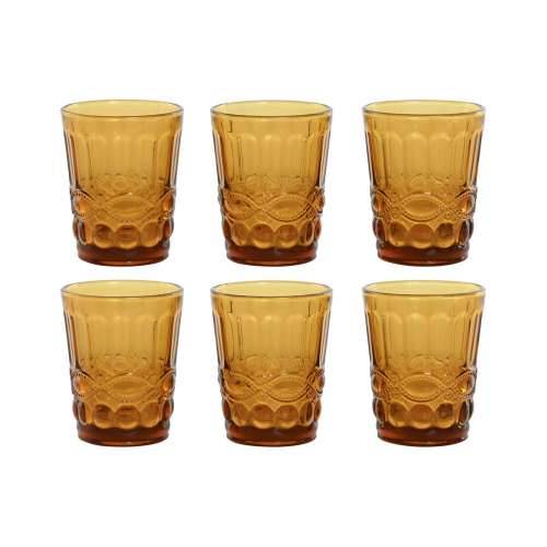 Set Čaša Home ESPRIT Jantar Kristal S olakšanjem 240 ml (6 kom.) Cijena