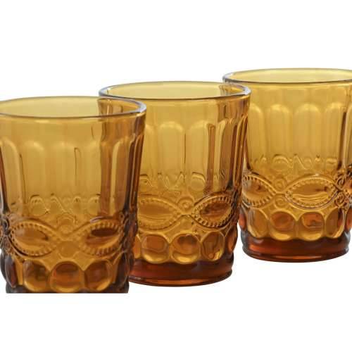 Set Čaša Home ESPRIT Jantar Kristal S olakšanjem 240 ml (6 kom.) Cijena
