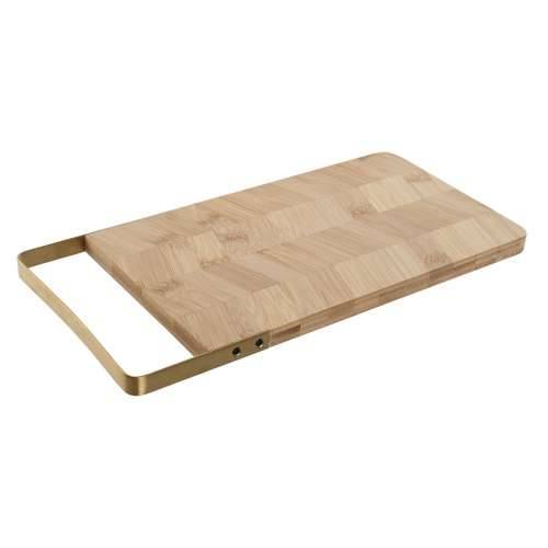 Daska za rezanje Home ESPRIT zlatan Prirodno Metal Bambus 35,5 x 17,5 x 1,5 cm Cijena