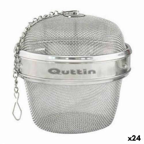 Filtar za Čajeve Quttin Nehrđajući Čelik 8,5 x 9 cm (24 kom.) Cijena