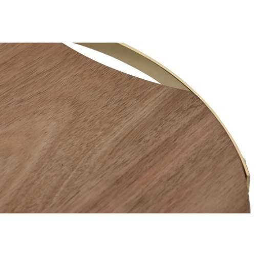 Daska za rezanje Home ESPRIT zlatan Prirodno Metal Drvo akacije 32,3 x 31,3 x 1,4 cm Cijena