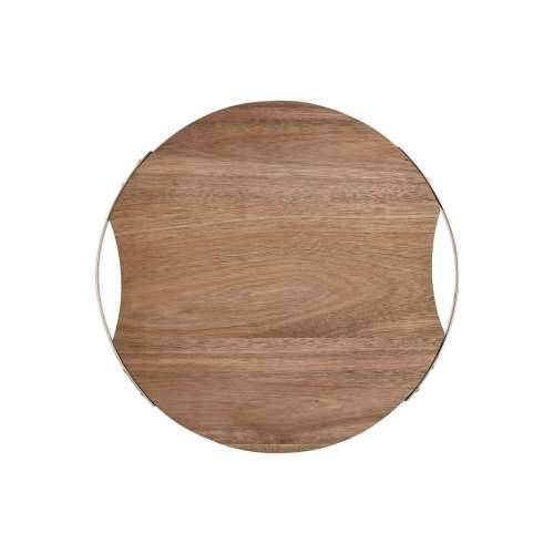 Daska za rezanje Home ESPRIT zlatan Prirodno Metal Drvo akacije 32,3 x 31,3 x 1,4 cm Cijena